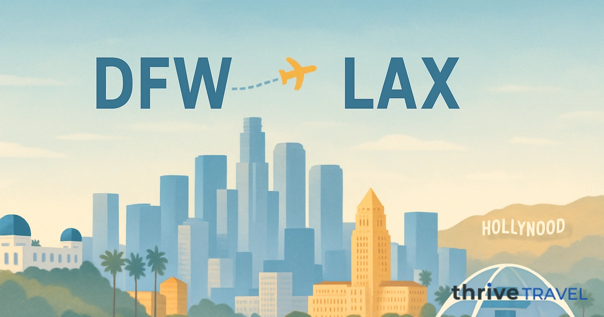 Dallas to Los Angeles