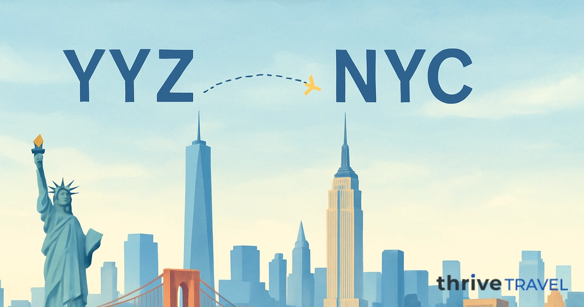 Toronto to New York