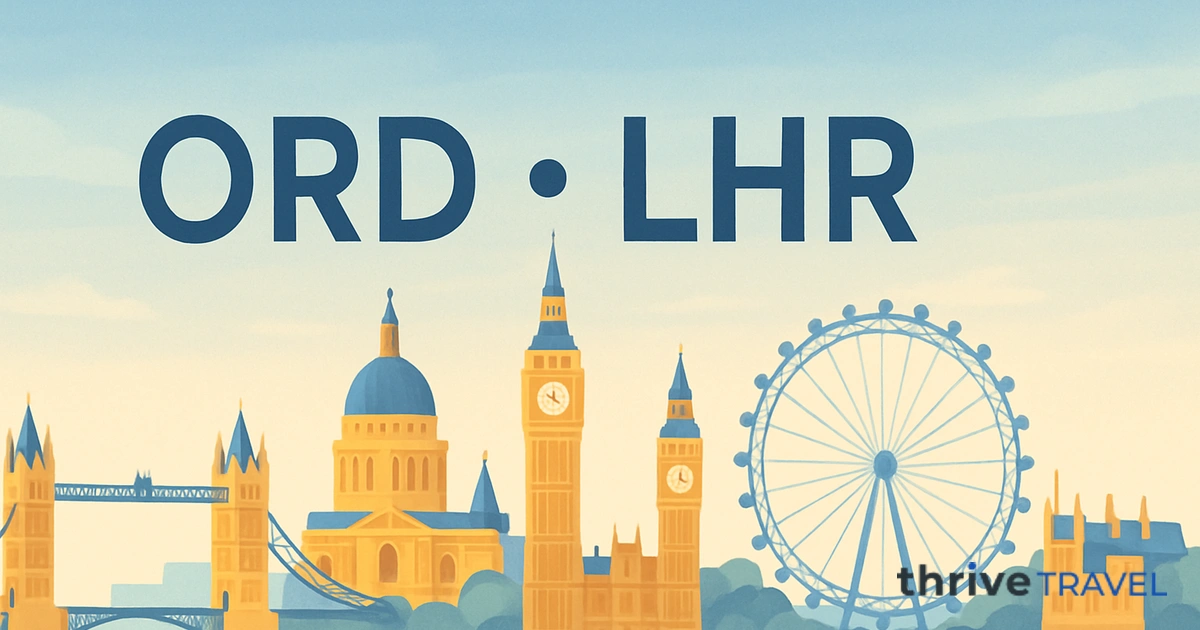 Chicago to London