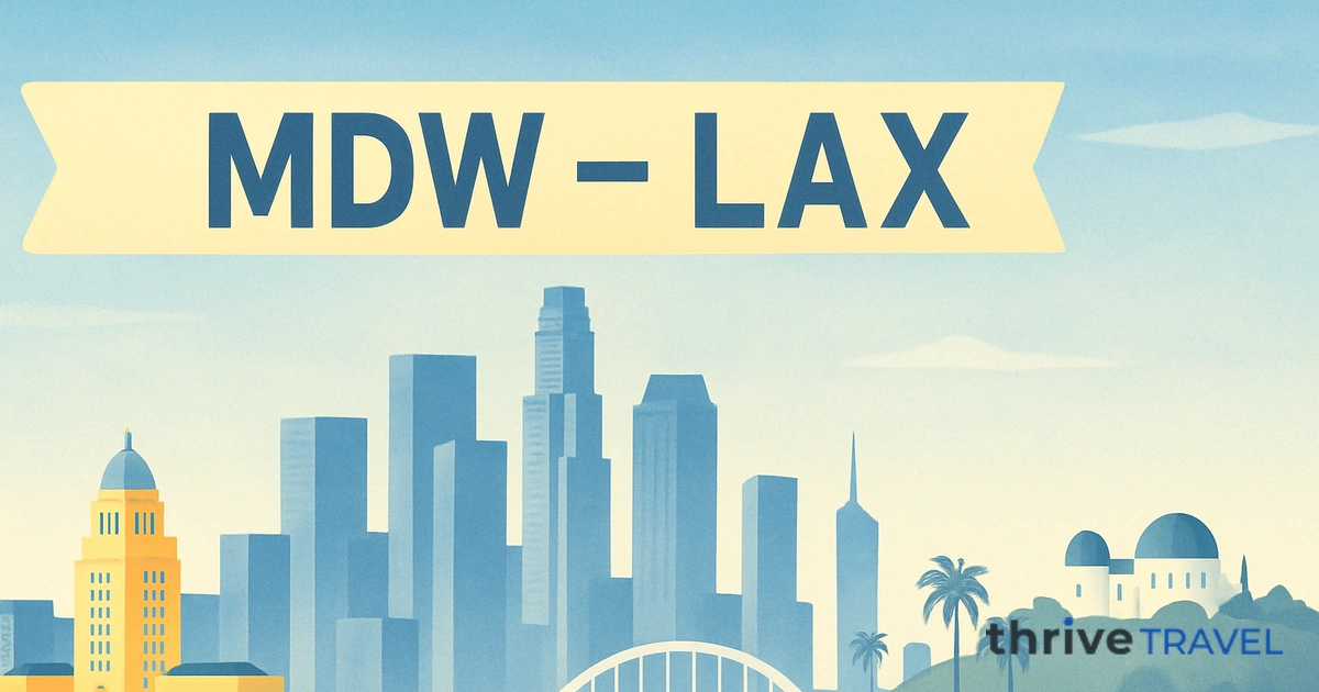 Chicago to Los Angeles