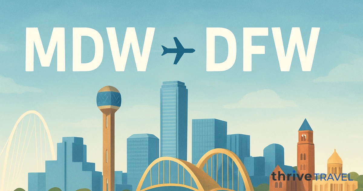 Chicago to Dallas