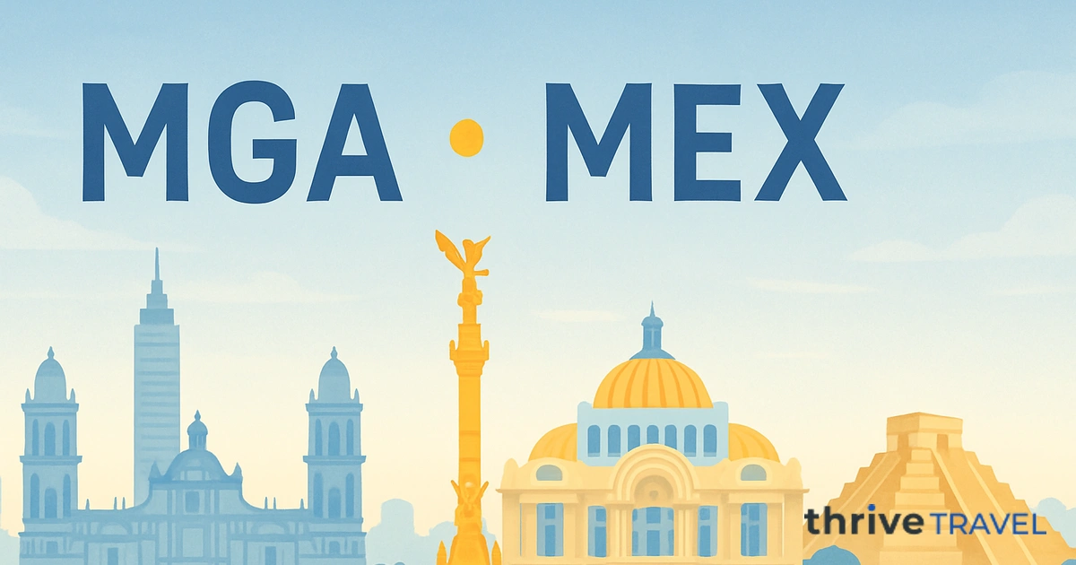 Managua to Mexico City