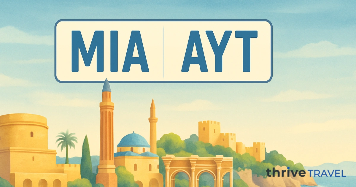 Miami to Antalya