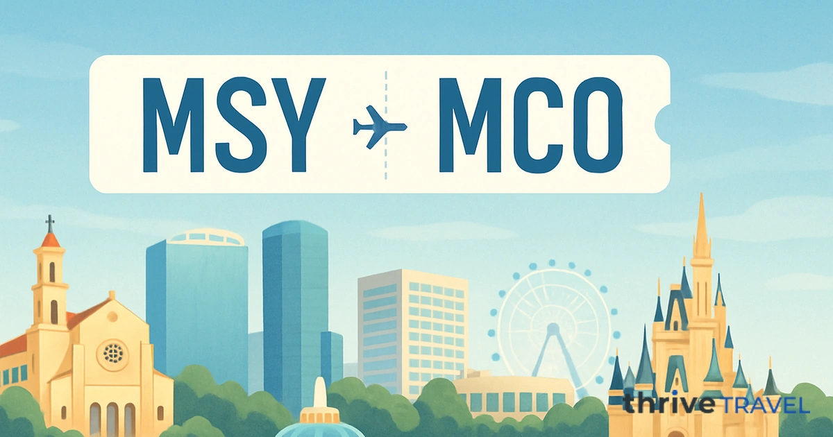 New Orleans to Orlando