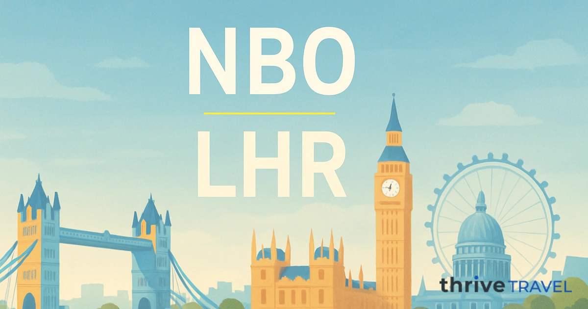 Nairobi to London