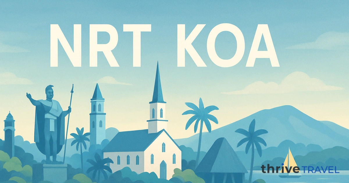 Tokyo to Kona