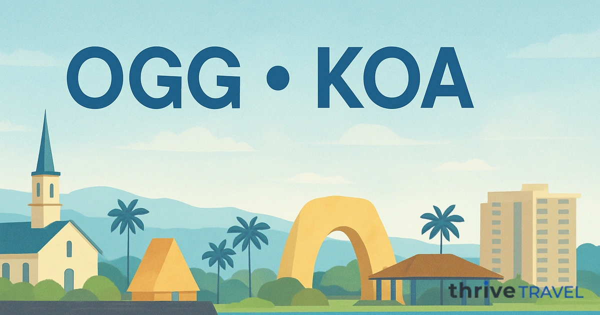 Maui to Kona