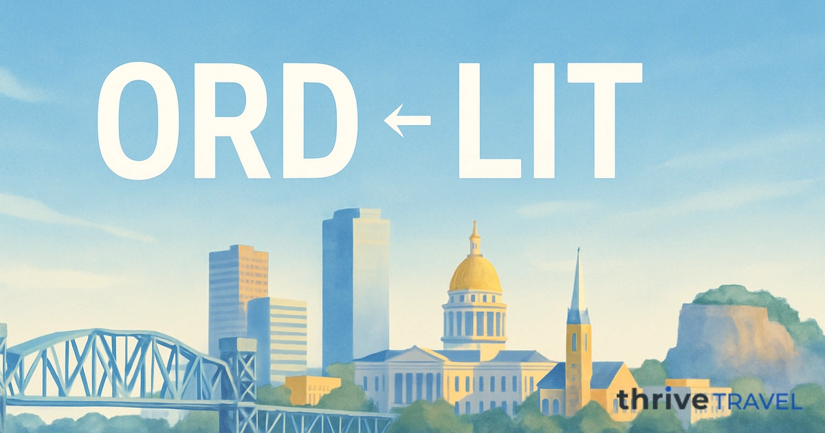Chicago to Little Rock