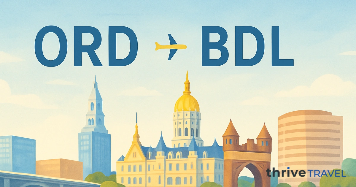 Chicago to Hartford