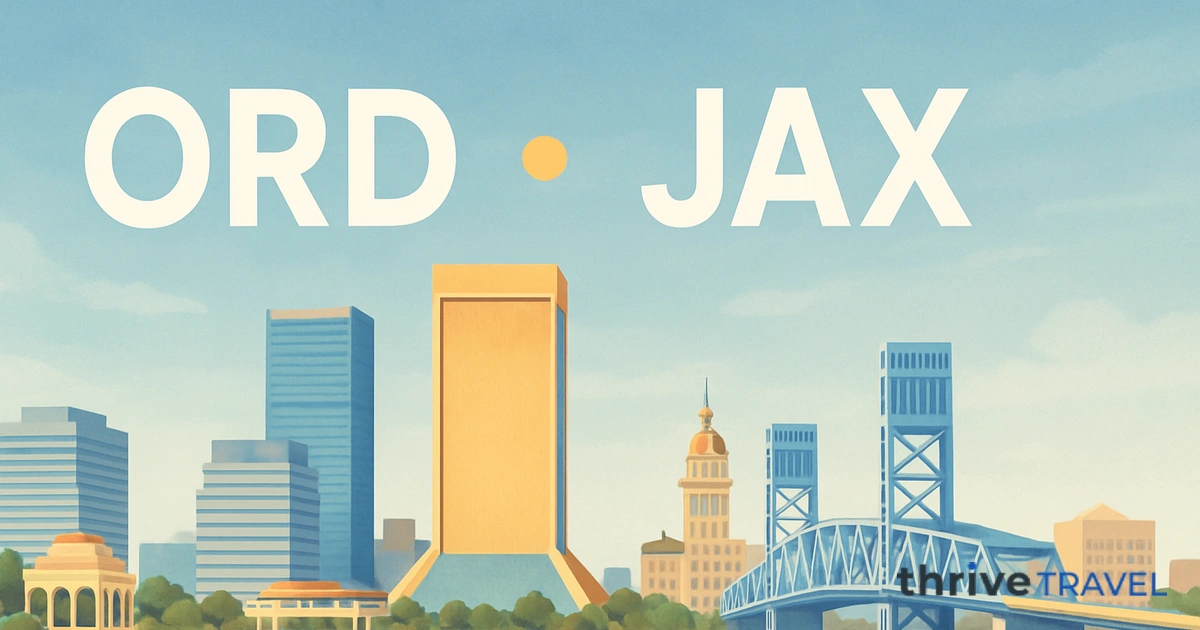 Chicago to Jacksonville