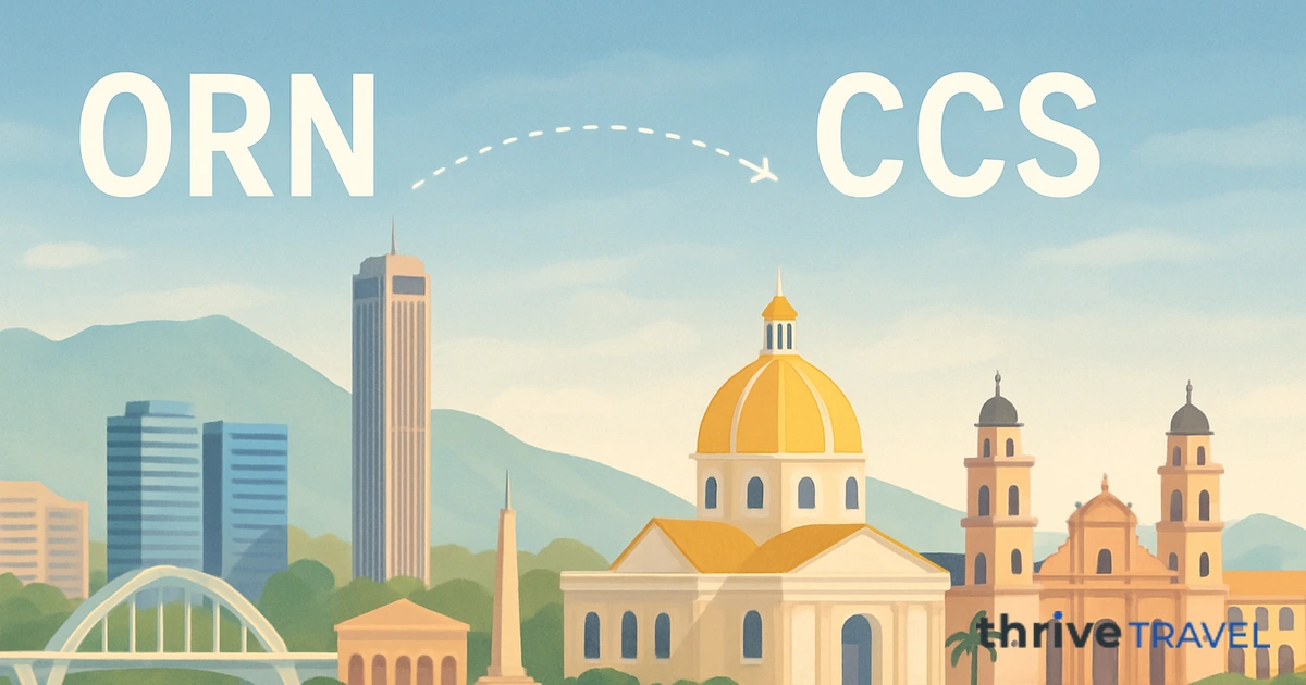 Oran to Caracas