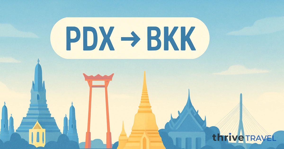 Portland to Bangkok