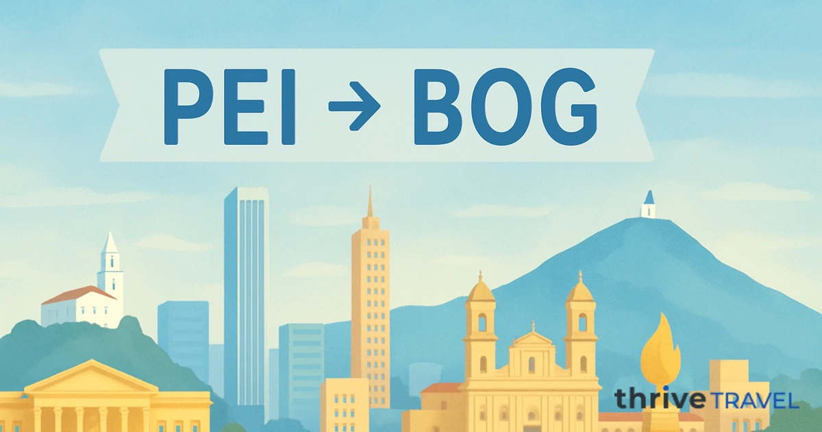 Pereira to Bogotá