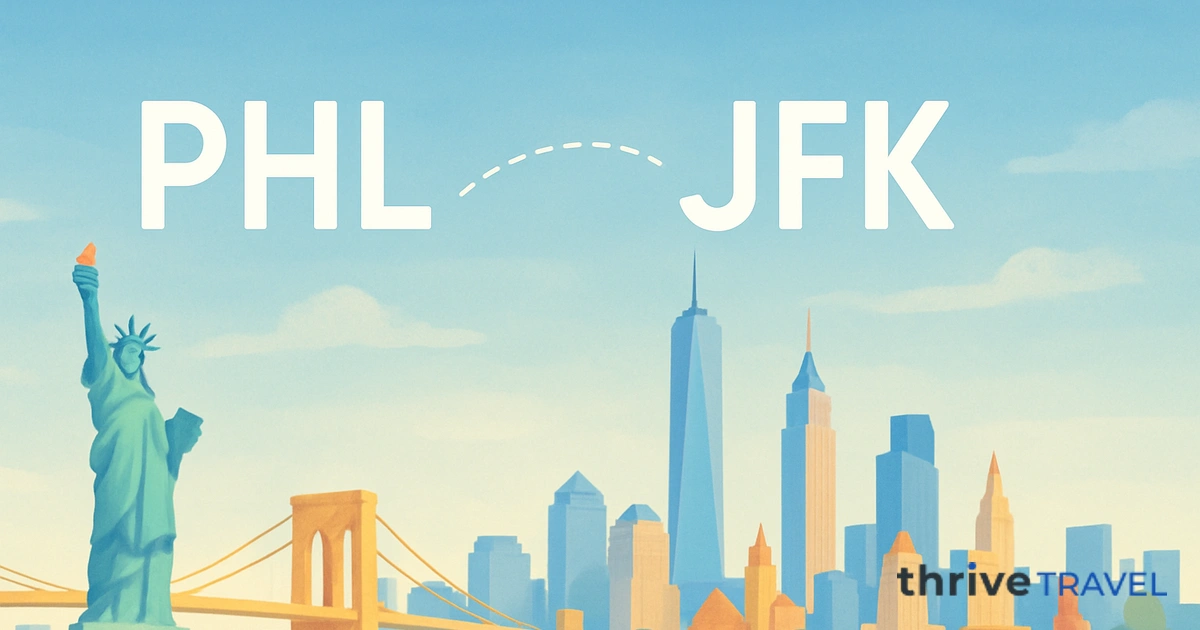 Philadelphia to New York