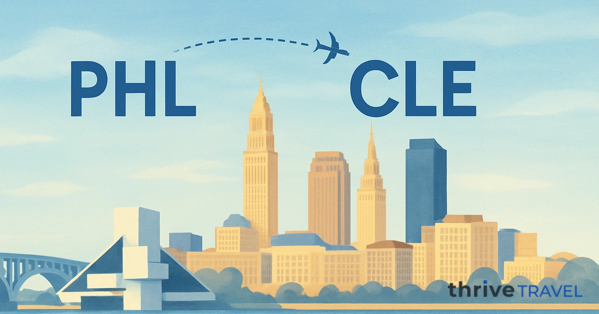 Philadelphia to Cleveland