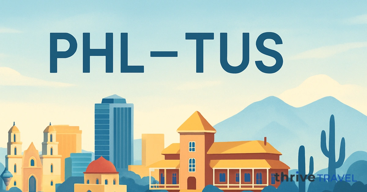 Philadelphia to Tucson