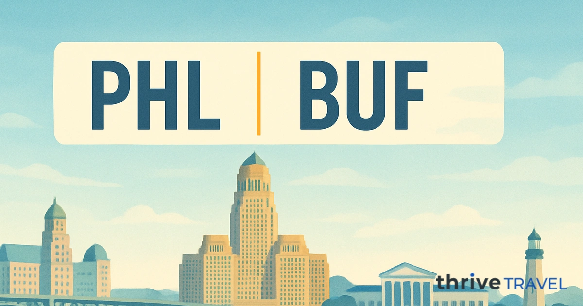 Philadelphia to Buffalo
