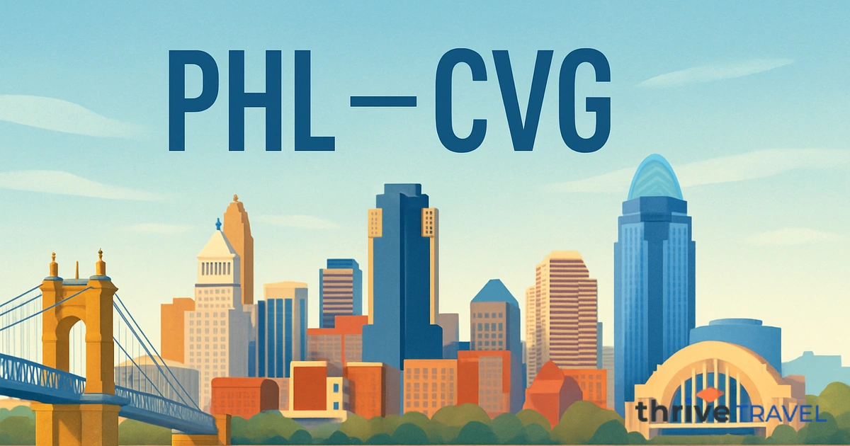 Philadelphia to Cincinnati