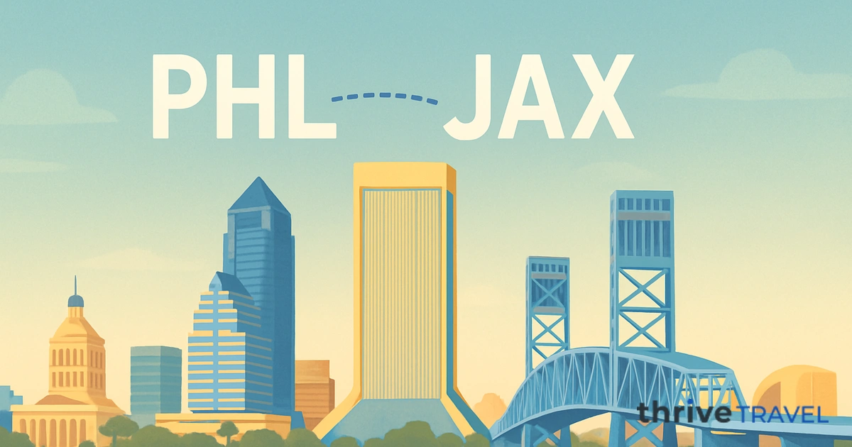Philadelphia to Jacksonville