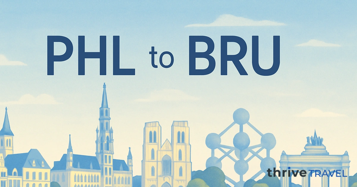 Philadelphia to Brussels