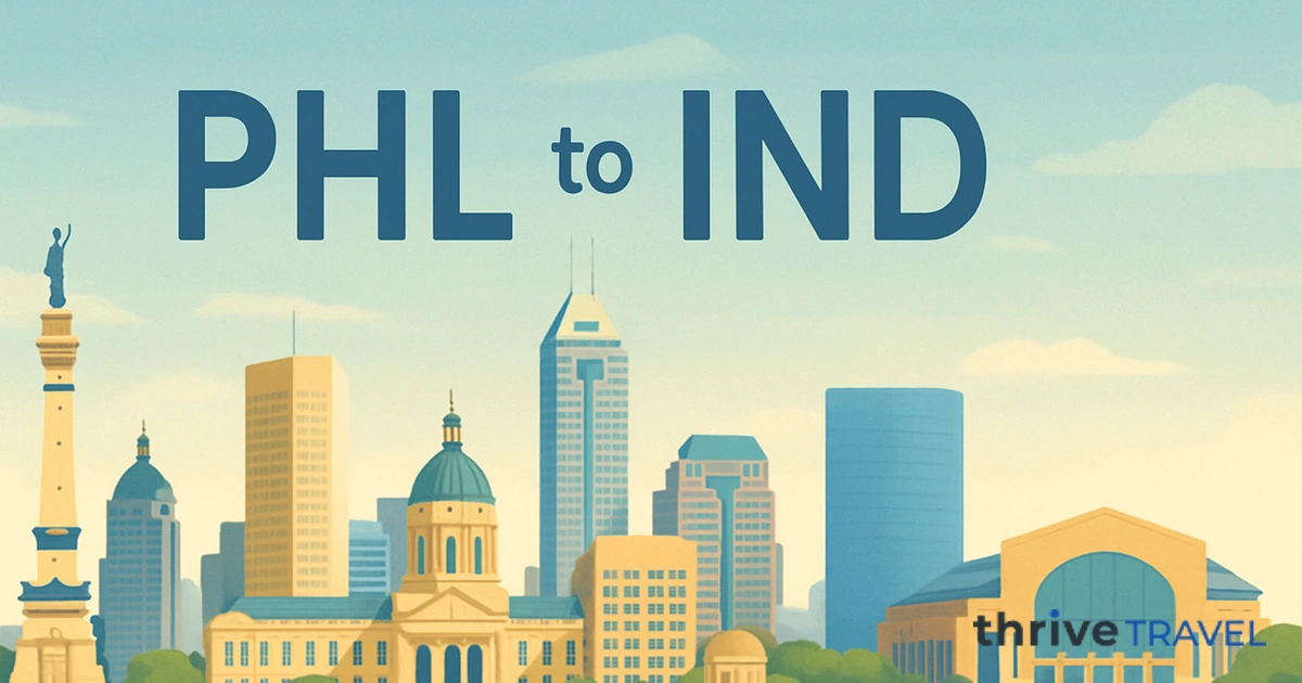 Philadelphia to Indianapolis