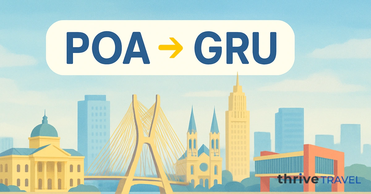 Porto Alegre to São Paulo