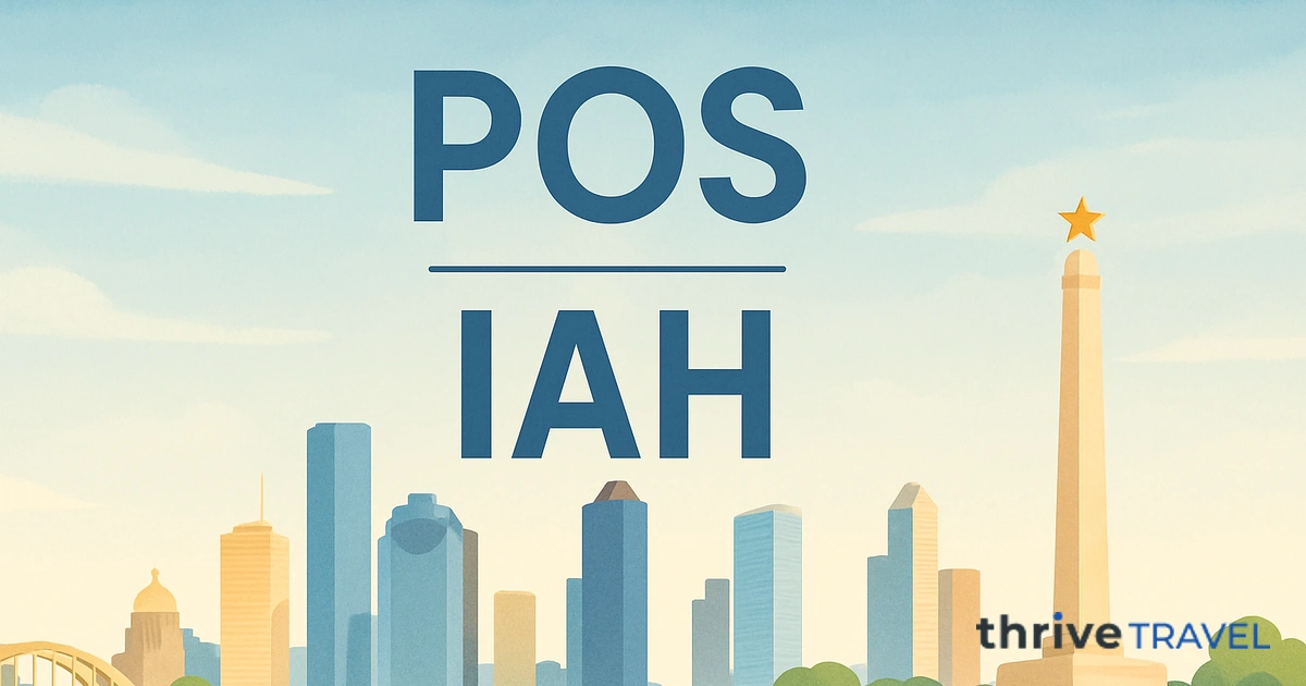 Port of Spain to Houston