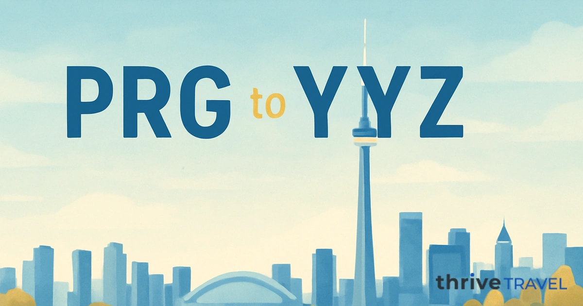 Prague to Toronto