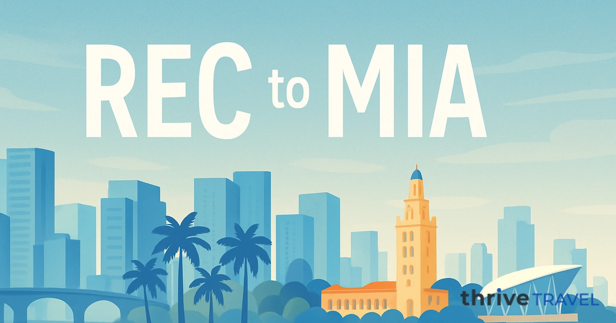 Recife to Miami