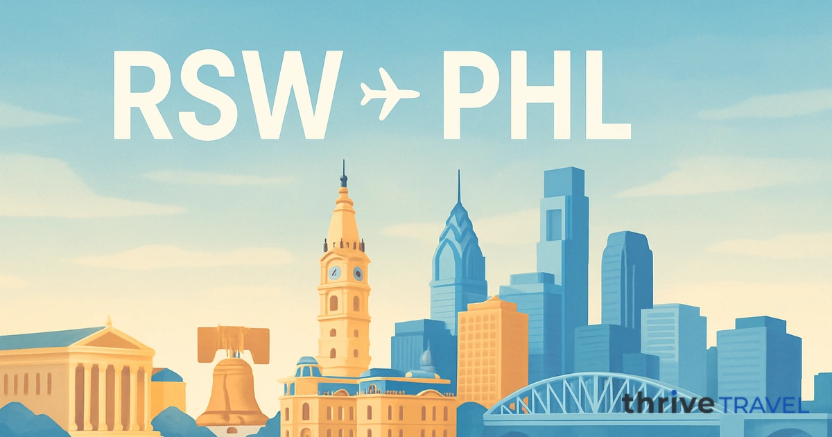 Fort Myers to Philadelphia