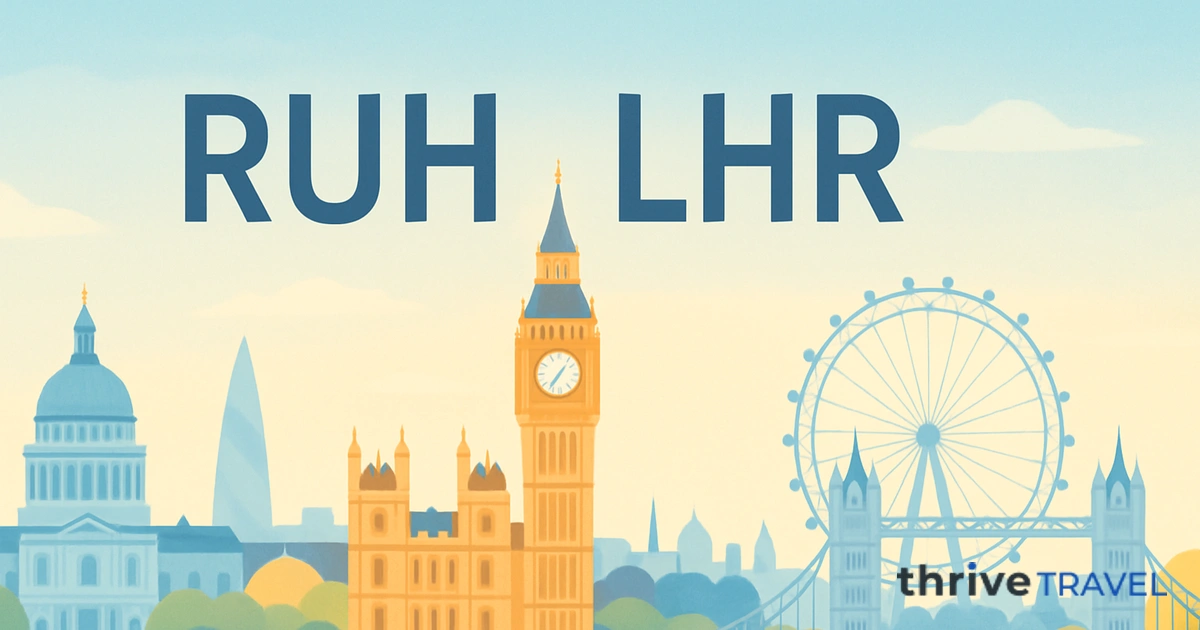 Riyadh to London