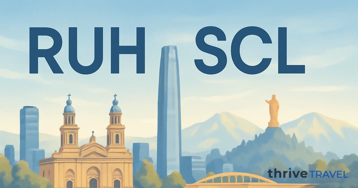 Riyadh to Santiago