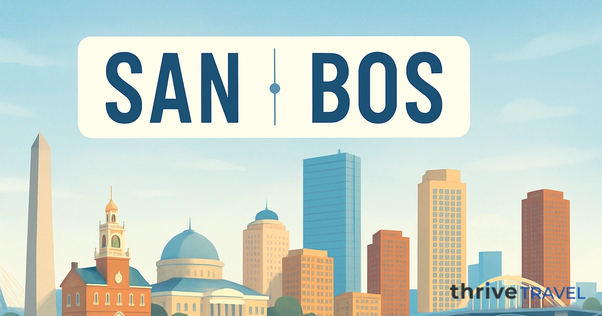 San Diego to Boston