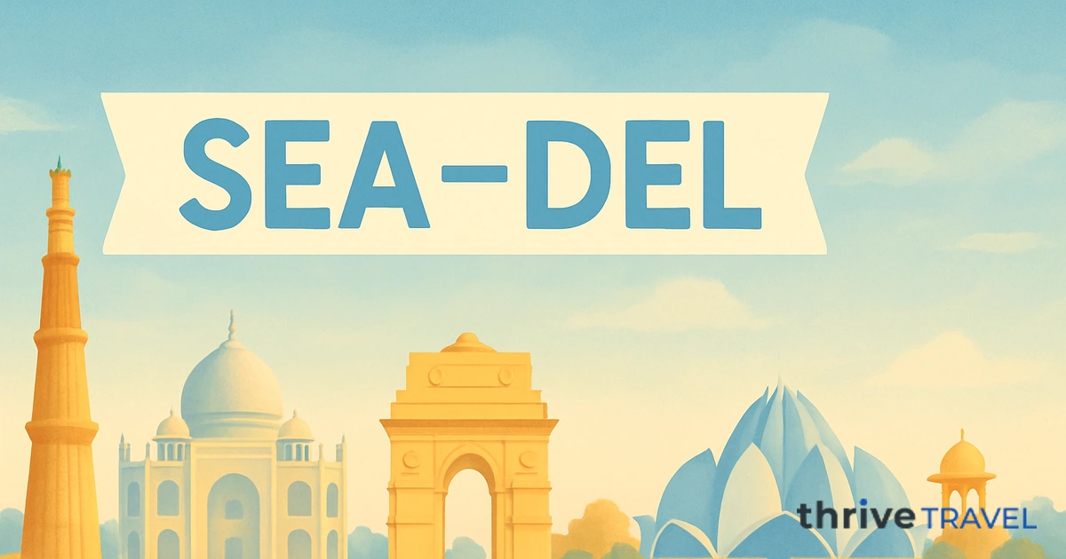 Seattle to Delhi