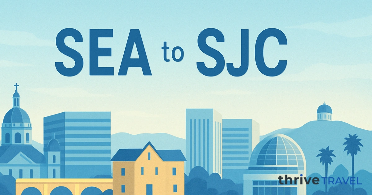 Seattle to San Jose