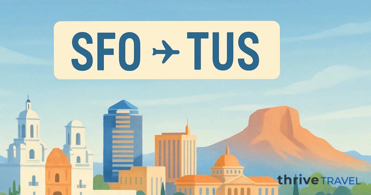 San Francisco to Tucson