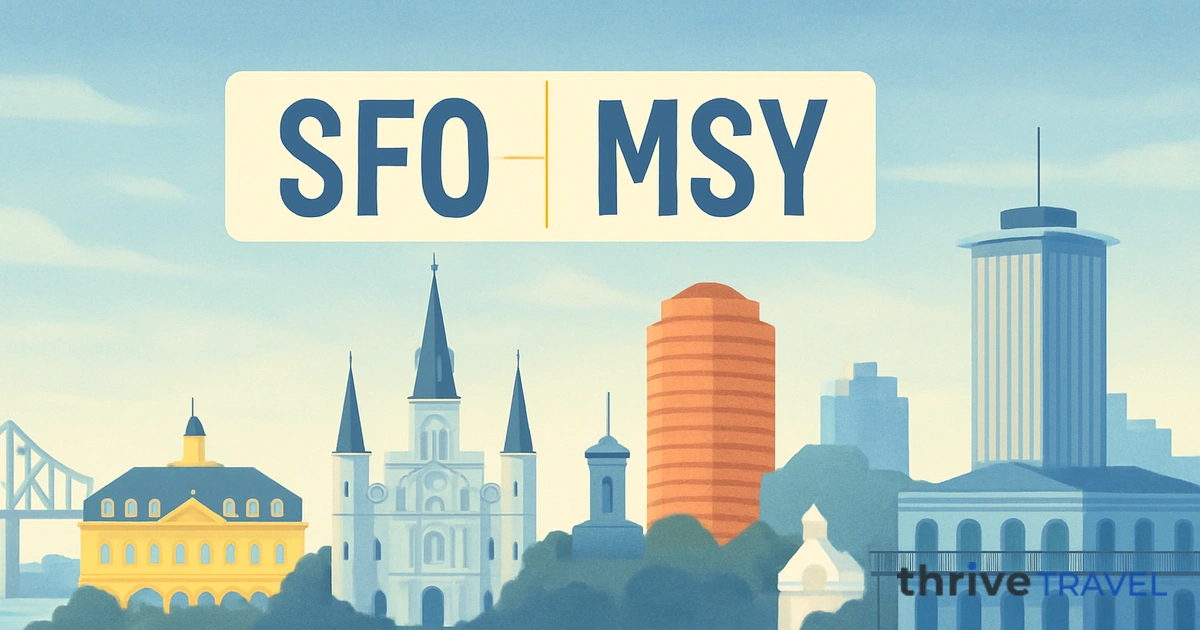 San Francisco to New Orleans
