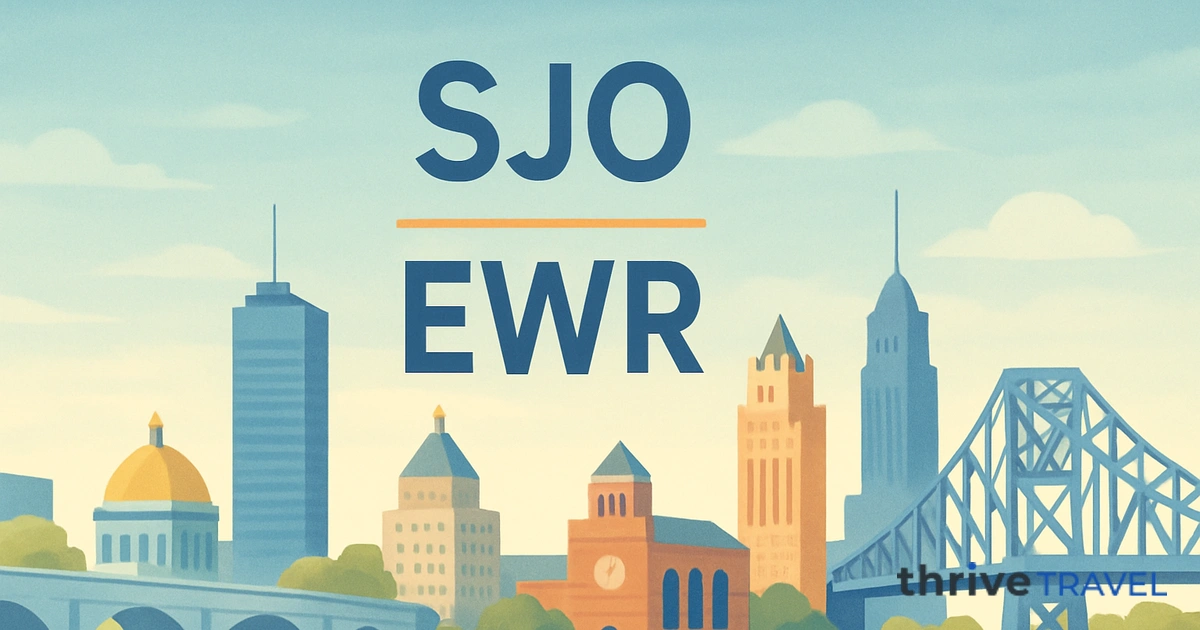 San José to Newark