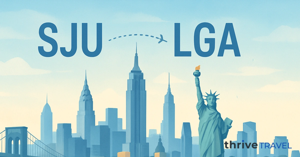 San Juan to New York