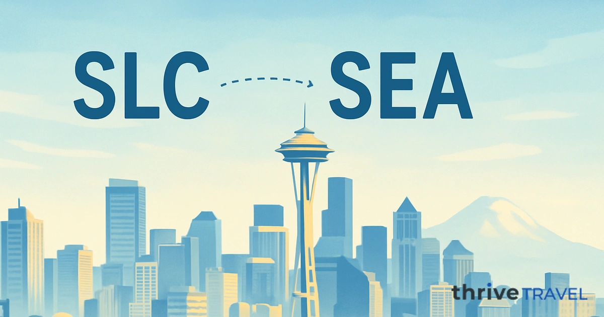 Salt Lake City to Seattle
