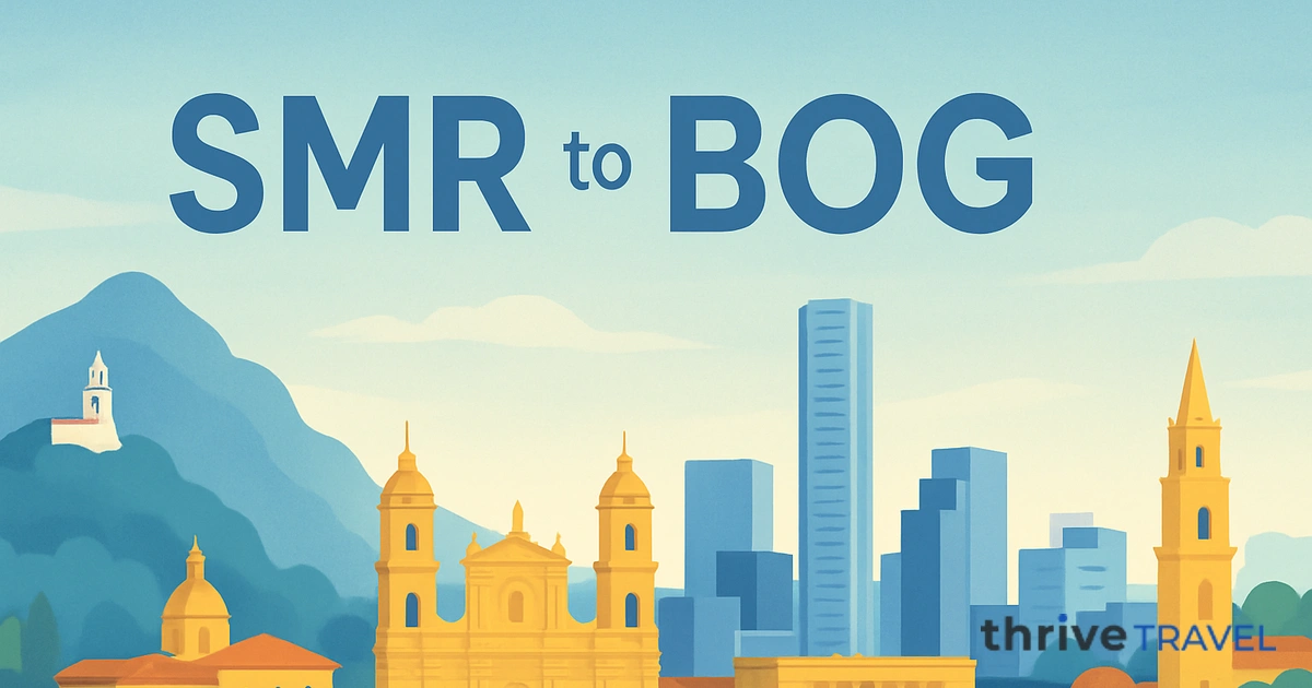 Santa Marta to Bogota