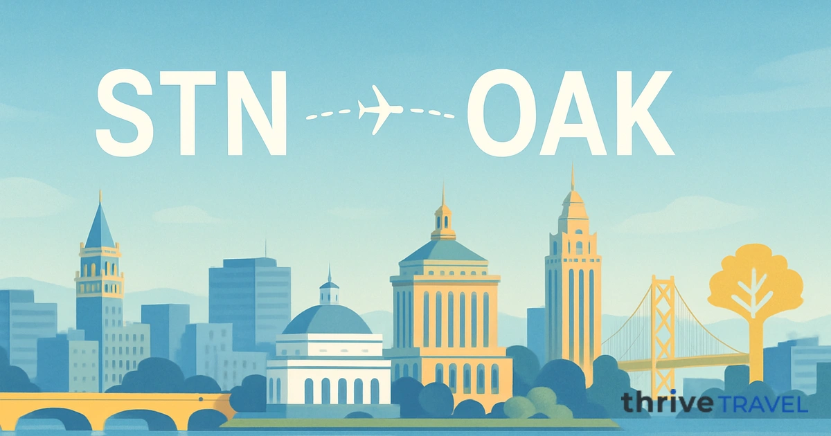 London to Oakland