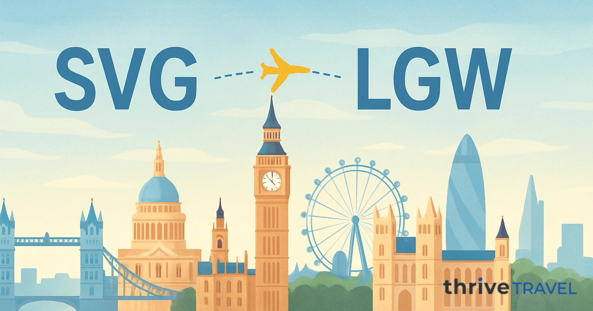 Stavanger to London