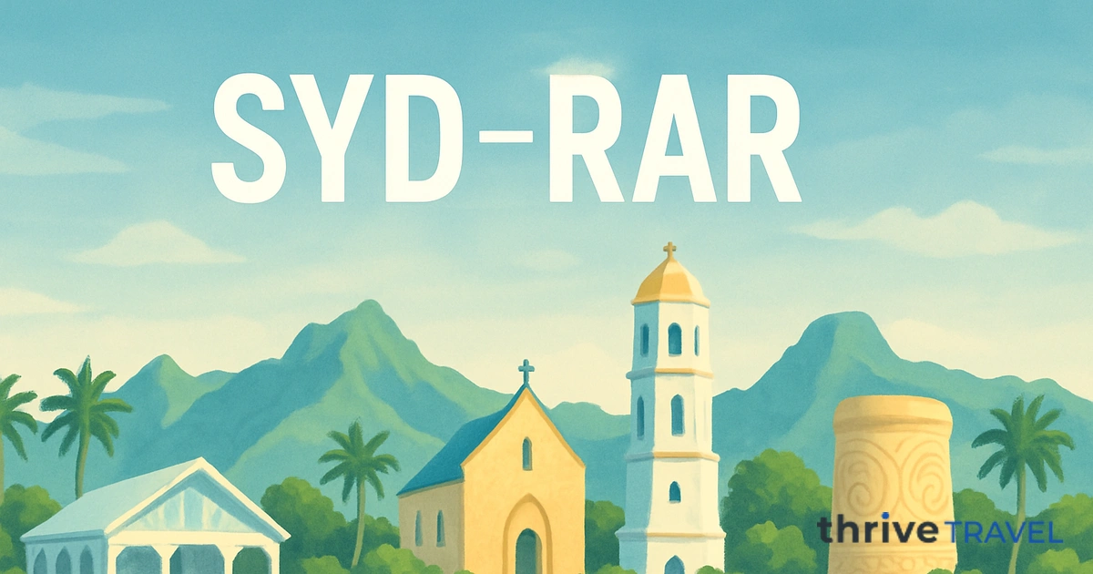 Sydney to Rarotonga