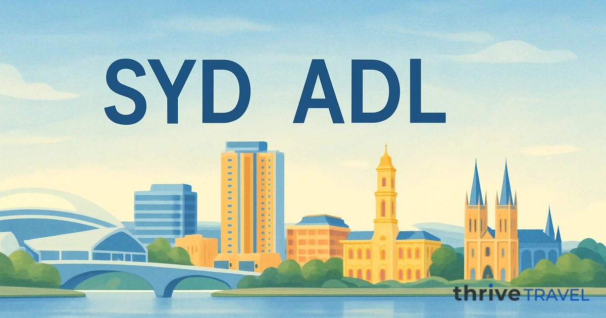 Sydney to Adelaide