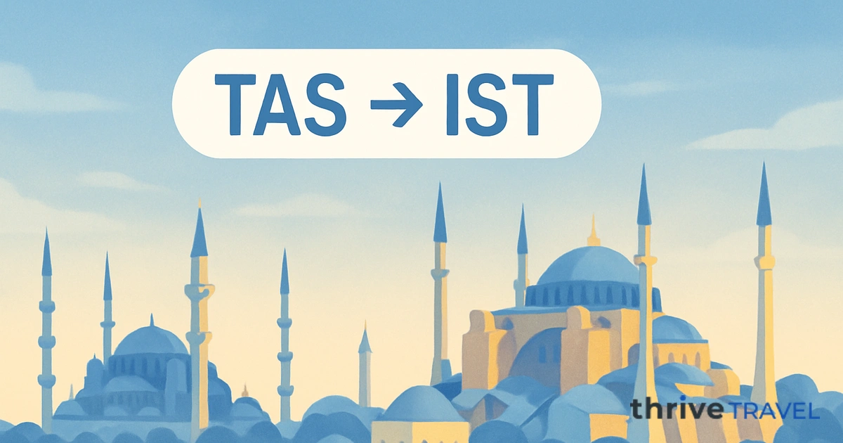 Tashkent to Istanbul