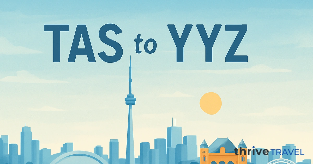 Tashkent to Toronto
