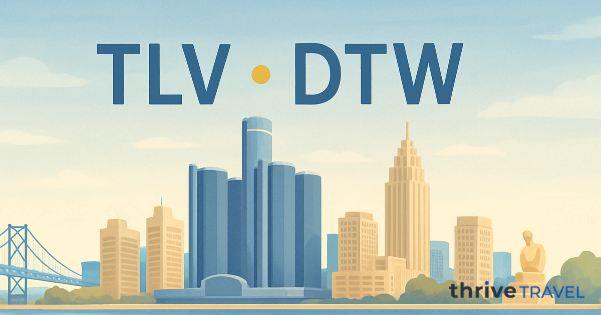 Tel Aviv to Detroit