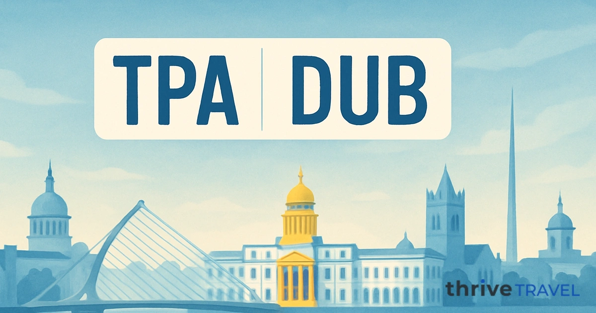 Tampa to Dublin