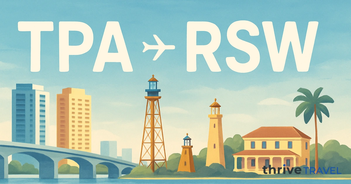 Tampa to Fort Myers